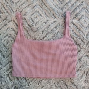 Forever 21 Pink Crop Top/Sports Bra